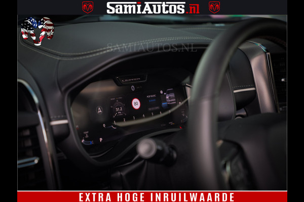 Dodge Ram 1500 Limited Night H.O 540HP 706Nm | Massage + Full Option | De Meest Luxe en Volle Pick-Up in zijn Klasse | Comfortabele Dubbele Cabine met Royale 5 Zitplaatsen | BPM vrij | Nu Leverbaar uit Voorraad | Voorraad Nr 2349 -  5159