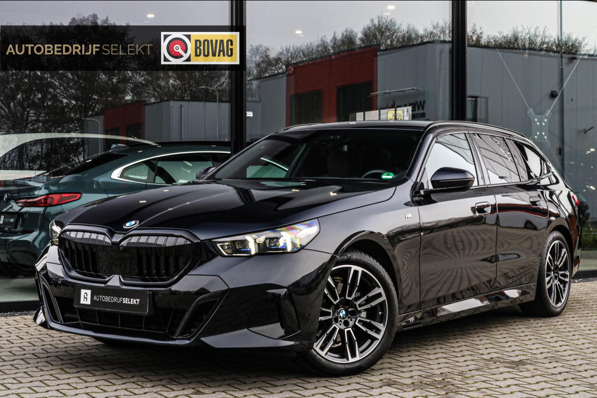BMW 5 Serie Touring 520i | M-Sport | Trekhaak | Harman Kardon | Memory | Stoelventilatie | Driving Ass. Pro | Fabrieksgarantie