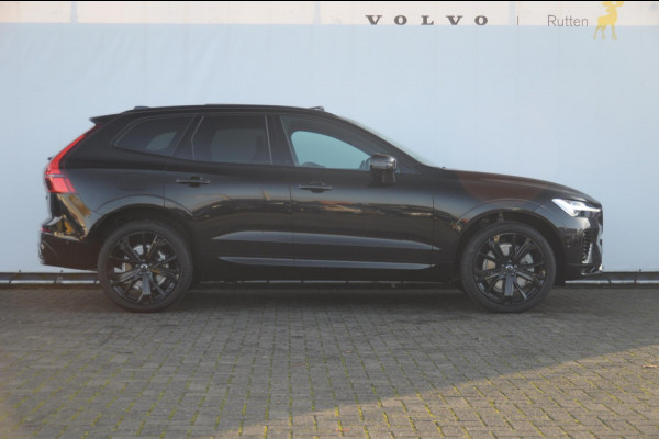 Volvo XC60 T6 350PK Automaat AWD Plus Black Edition / Adaptieve cruise control / BLIS / Panoramadak / Stoel - en stuurverwarming / Keyless entry / Elektrische stoelen / Parkeersensoren met 360 camera