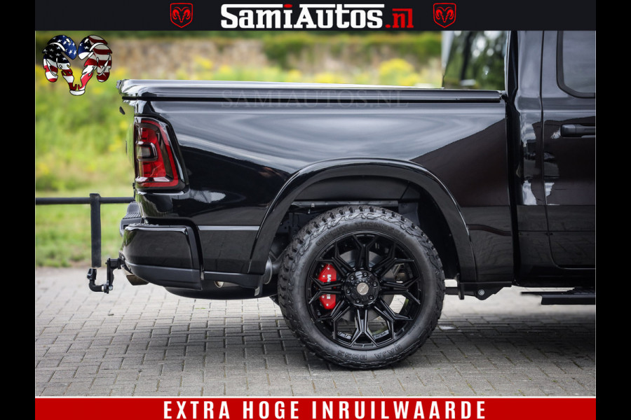 Dodge Ram TradesMan 6 Persoons Uitvoering | LEDER RS | 420Pk 636Nm | Pick-Up | Comfortabele Dubbele Cabine met Royale 6 Zitplaatsen | BPM vrij | Nu Leverbaar uit Voorraad | Voorraad Nr 2217- 2911