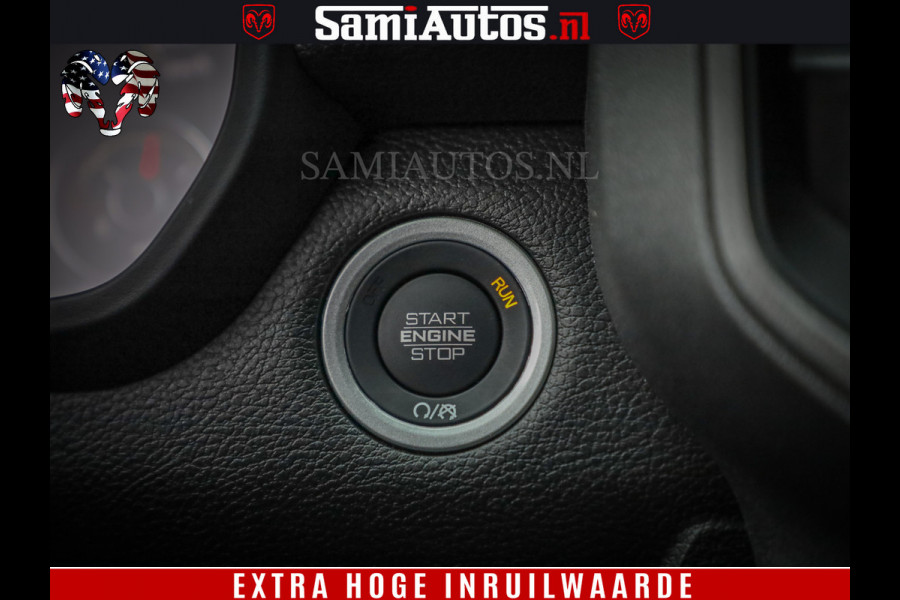 Dodge Ram TradesMan 6 Persoons Uitvoering | LEDER RS | 420Pk 636Nm | Pick-Up | Comfortabele Dubbele Cabine met Royale 6 Zitplaatsen | BPM vrij | Nu Leverbaar uit Voorraad | Voorraad Nr 2217- 2911