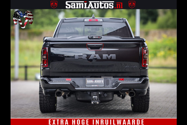 Dodge Ram TradesMan 6 Persoons Uitvoering | LEDER RS | 420Pk 636Nm | Pick-Up | Comfortabele Dubbele Cabine met Royale 6 Zitplaatsen | BPM vrij | Nu Leverbaar uit Voorraad | Voorraad Nr 2217- 2911