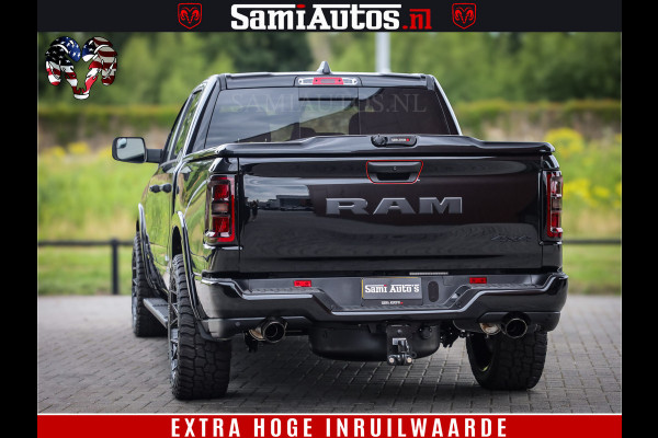 Dodge Ram TradesMan 6 Persoons Uitvoering | LEDER RS | 420Pk 636Nm | Pick-Up | Comfortabele Dubbele Cabine met Royale 6 Zitplaatsen | BPM vrij | Nu Leverbaar uit Voorraad | Voorraad Nr 2217- 2911