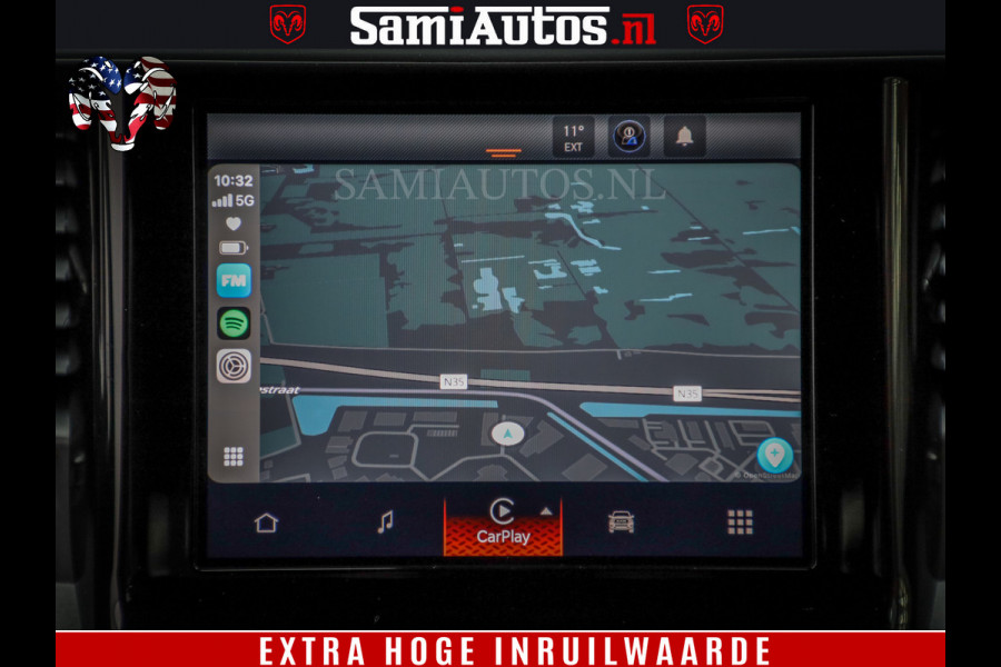 Dodge Ram TradesMan 6 Persoons Uitvoering | LEDER RS | 420Pk 636Nm | Pick-Up | Comfortabele Dubbele Cabine met Royale 6 Zitplaatsen | BPM vrij | Nu Leverbaar uit Voorraad | Voorraad Nr 2217- 2911