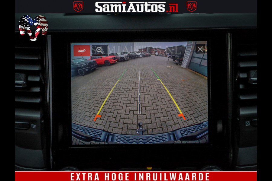 Dodge Ram TradesMan 6 Persoons Uitvoering | LEDER RS | 420Pk 636Nm | Pick-Up | Comfortabele Dubbele Cabine met Royale 6 Zitplaatsen | BPM vrij | Nu Leverbaar uit Voorraad | Voorraad Nr 2217- 2911