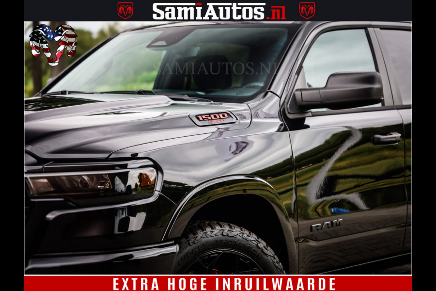 Dodge Ram TradesMan 6 Persoons Uitvoering | LEDER RS | 420Pk 636Nm | Pick-Up | Comfortabele Dubbele Cabine met Royale 6 Zitplaatsen | BPM vrij | Nu Leverbaar uit Voorraad | Voorraad Nr 2217- 2911