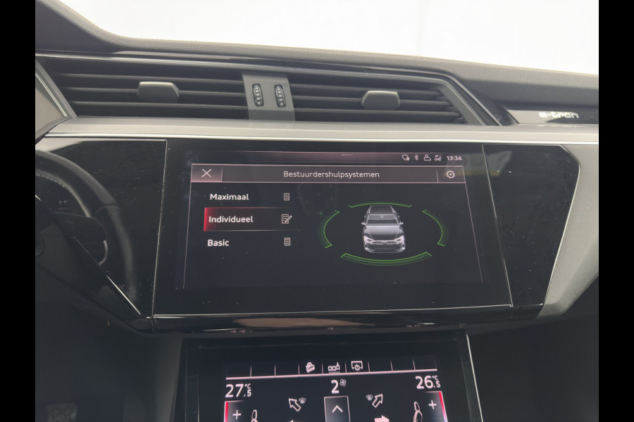 Audi e-tron 55 quattro advanced 95 kWh [ 3-Fase ] (INCL-BTW) *PANO | LUXURY-LEATHER | ADAPTIVE-CRUISE | FULL-LED | DIGI-COCKPIT | KEYLESS | MEMORY-PACK | AIR-SUSPENSION | CAMERA | AMBIENT-LIGHT |  NAVI-FULLMAP | SHIFT-PADDLES | DAB+ | COMFOR