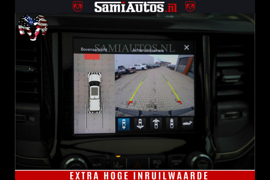 Dodge Ram 1500 SPORT BLACK EDITION | 4X4 5.7 V8 | VOL OPTIES | 360 CAMERA | APPLE CARPLAY | 3500KG | 22INCH NIGHT | FULL LED | ADAPTIVE CRUISE | MEMORY SEATS | LEDER | DUBBELE CABINE | CREWCAB