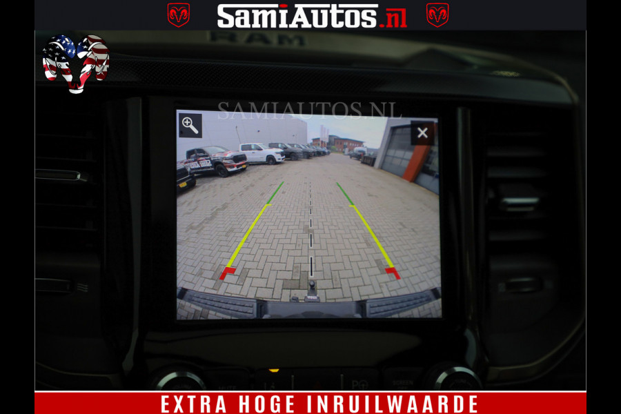 Dodge Ram 1500 SPORT BLACK EDITION | 4X4 5.7 V8 | VOL OPTIES | 360 CAMERA | APPLE CARPLAY | 3500KG | 22INCH NIGHT | FULL LED | ADAPTIVE CRUISE | MEMORY SEATS | LEDER | DUBBELE CABINE | CREWCAB
