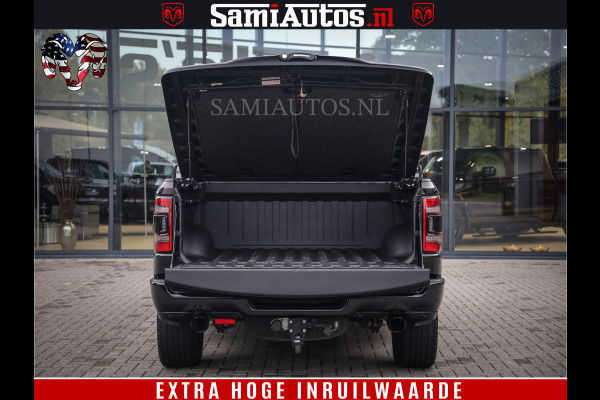 Dodge Ram 1500 SPORT BLACK EDITION | 4X4 5.7 V8 | VOL OPTIES | 360 CAMERA | APPLE CARPLAY | 3500KG | 22INCH NIGHT | FULL LED | ADAPTIVE CRUISE | MEMORY SEATS | LEDER | DUBBELE CABINE | CREWCAB