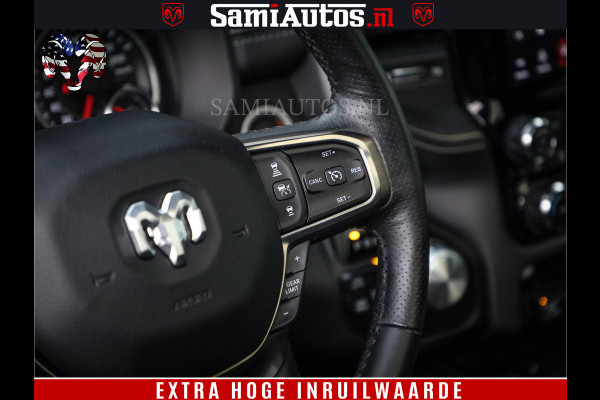 Dodge Ram 1500 SPORT BLACK EDITION | 4X4 5.7 V8 | VOL OPTIES | 360 CAMERA | APPLE CARPLAY | 3500KG | 22INCH NIGHT | FULL LED | ADAPTIVE CRUISE | MEMORY SEATS | LEDER | DUBBELE CABINE | CREWCAB