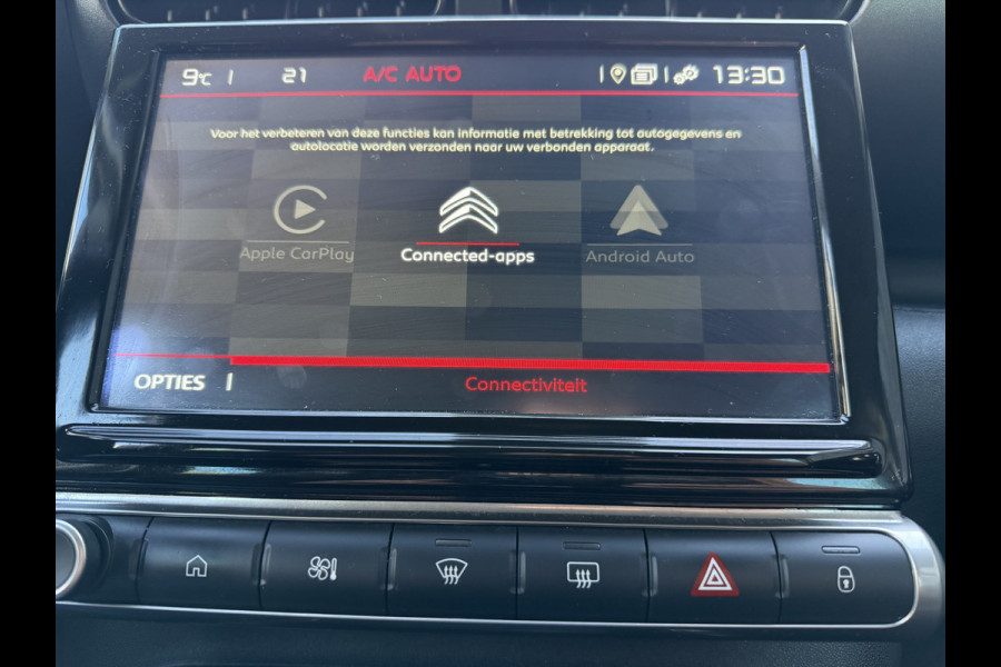 Citroën C3 Aircross 110pk Shine (Camera - Keyless Entry - Automatische Airco - LED - Navigatie - Apple Carplay - Parkeersensoren)