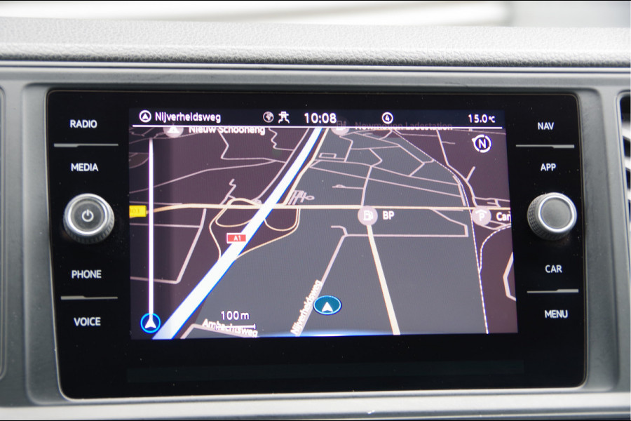 Volkswagen Crafter 35 2.0 TDI L3H2 DC 6P, 140PK AUT. LEDER, TREKHAAK, CAMERA, NAVI, AIRCO, APPLE CARPLAY/ANDROID AUTO, DUBBELE CABINE, DUBBEL CABIN