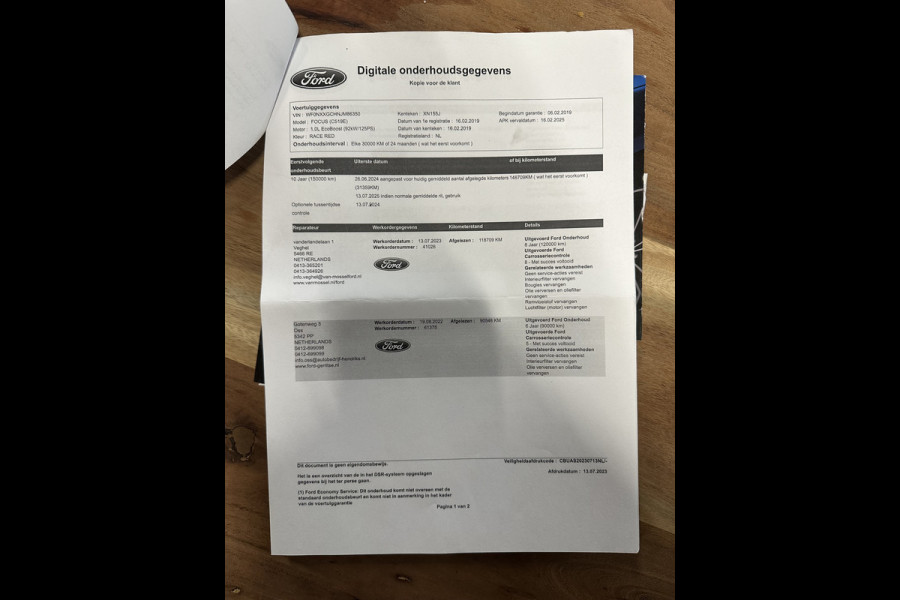 Ford Focus 1.0 EcoBoost ST Line Business DAB / CLIMA /  CRUISE / STYOELVERW / STUURVERW