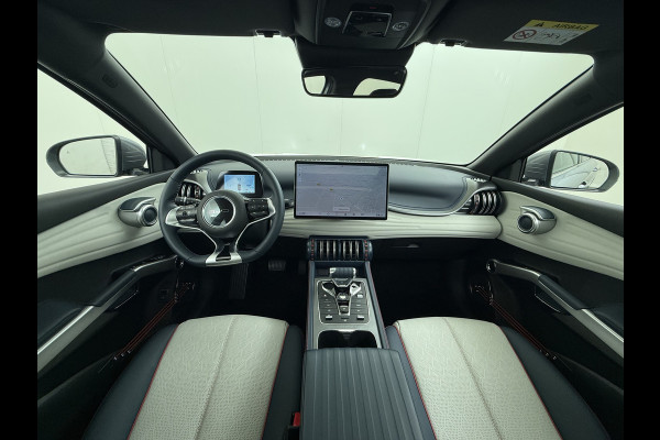 BYD ATTO 3 Comfort 60kWh Pano-dak Leer+Elektr.Verst. Warmtepomp Adaptieve Cruise 360°Camera Apple Carplay Android Auto Elektr.Achterklep De Verkeersbord detectie WiFi DAB Led Rijstrooksensor Keyless Smartphone Entry S.O.H. 96% Fabrieksgarantie tot 20-12-2028/150.000km Garantie op de LFP Accu tot 12-12-2030/200.000km €44.000,- Nieuw!