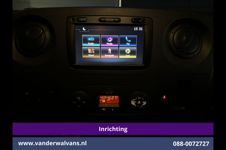 Opel Movano 2.3 CDTI L3H2 *Post NL inrichting* Euro6 Airco | Camera | Navigatie | Cruisecontrol Sidebars, Schappen, 270 graden achterdeuren, bijrijdersbank