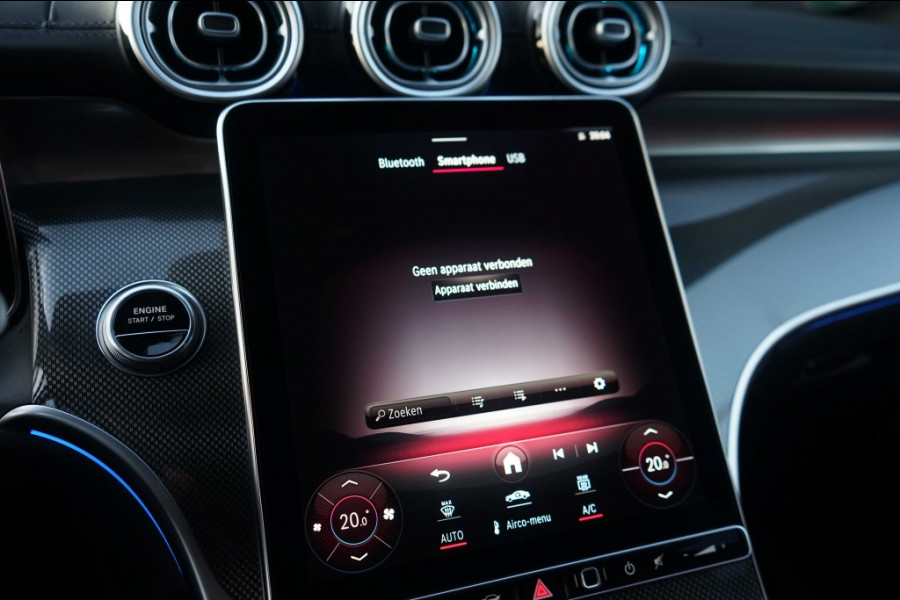 Mercedes-Benz GLC 400e AMG 4Matic 381PK Luchtv/Night/4WB/360/Burm/Memory