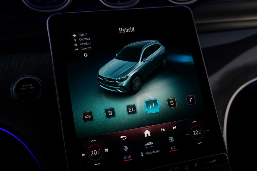 Mercedes-Benz GLC 400e AMG 4Matic 381PK Luchtv/Night/4WB/360/Burm/Memory