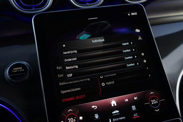 Mercedes-Benz GLC 400e AMG 4Matic 381PK Luchtv/Night/4WB/360/Burm/Memory