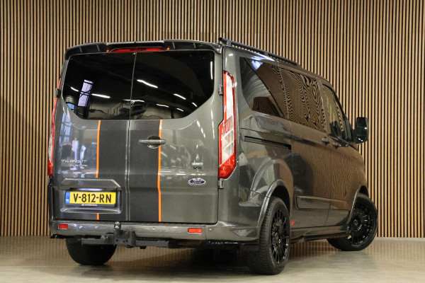 Ford Transit Custom 310 2.0 TDCI Sport DC 170 PK | Navigatie | Camera | CarPlay | Blind Spot | Alarm Klasse 3 | Rijstrooksensor | Trekhaak | L+R Schuifdeur | Maxton spoilerkit | Dubbel cabine | NAP Logisch | NL Auto | Nieuwe APK