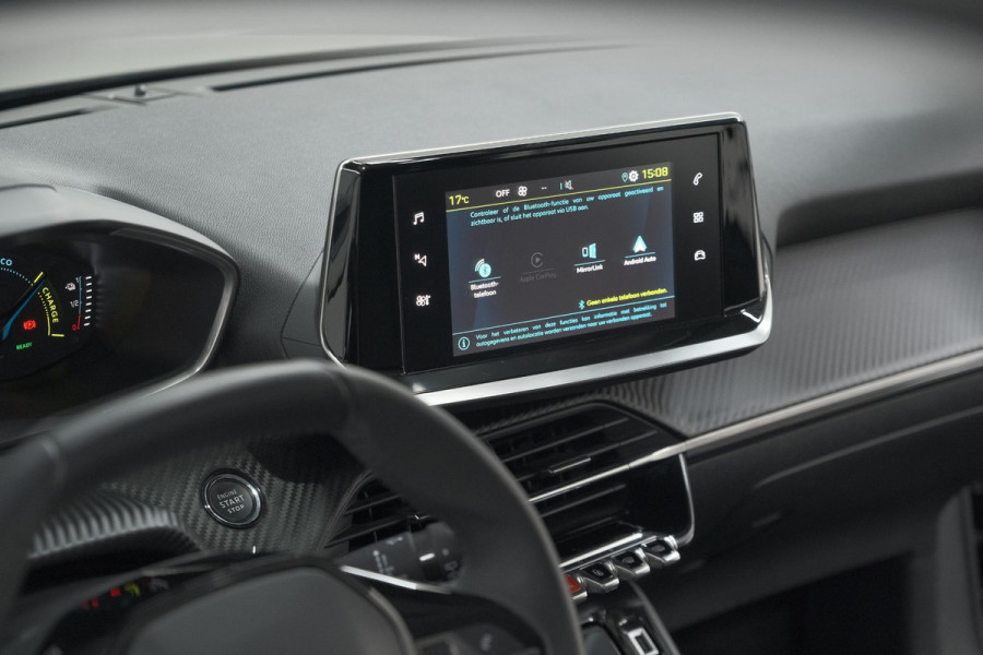 Peugeot e-208 EV Allure 50 kWh | 3 Fase Laadfunctie | Parkeersensoren | Apple Carplay