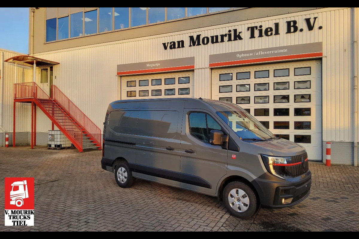 Renault Master 150.35 EURO 6 L2H2 GESLOTEN GRIJS URBAN - TREKHAAK - V-17-KHD - BPM VRIJ!