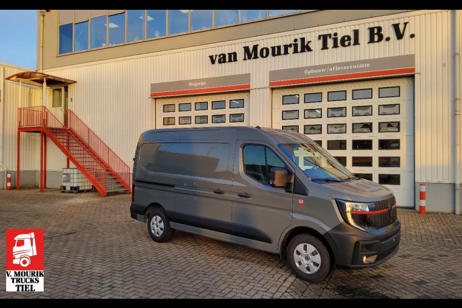 Renault Master 150.35 EURO 6 L2H2 GESLOTEN GRIJS URBAN - TREKHAAK - V-17-KHD - BPM VRIJ!