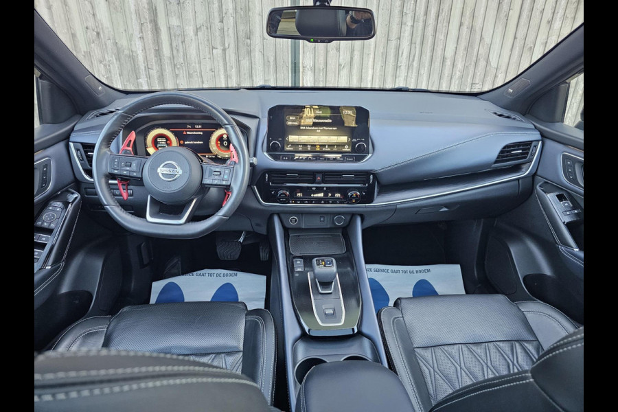Nissan QASHQAI 1.3 MHEV Xtronic Tekna Design Pano Leder Trekhaak Dealer OH 1e eig