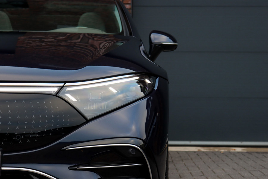 Mercedes-Benz EQS 450+ AMG Line 108 kWh | Hyperscreen | Luchtvering | Achterasbesturing | Distronic | Burmester | Memory | Keyless Go | Warmtepomp | Elek. Zitplaatsen Achter |