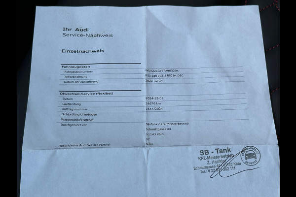 Audi A3 Sportback 2.5 TFSI RS 3 Quattro 294Kw Pano Incl BTW!