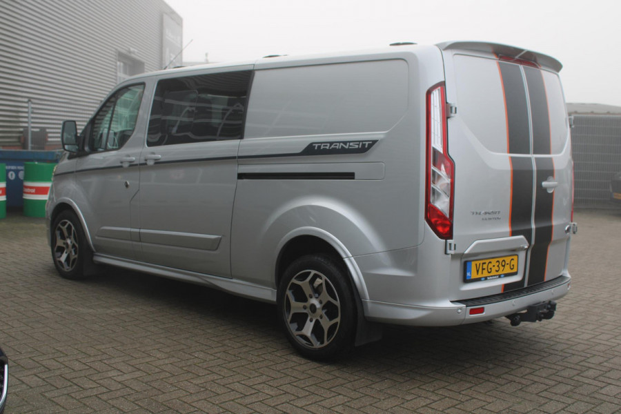 Ford Transit Custom Dubbele Cabine 320 2.0 TDCI L2H1 Sport | Trekhaak | Camera | Winterpack | 18 INCH Lichtmetalen Velgen | Airco | Adaptieve Cruise Control