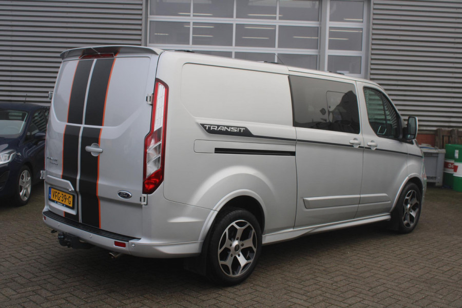 Ford Transit Custom Dubbele Cabine 320 2.0 TDCI L2H1 Sport | Trekhaak | Camera | Winterpack | 18 INCH Lichtmetalen Velgen | Airco | Adaptieve Cruise Control