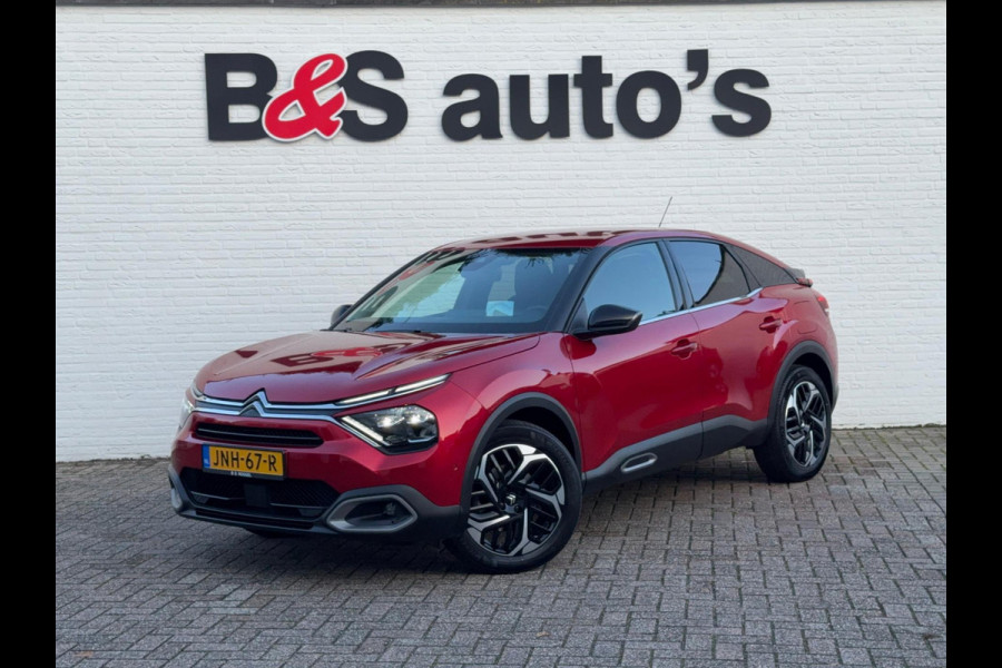 Citroën C4 1.2 PureTech Feel Automaat Adaptive cruise Airco Apple / Android Dodehoekdetectie Navi Parkeercamera / sensoren Head-Up