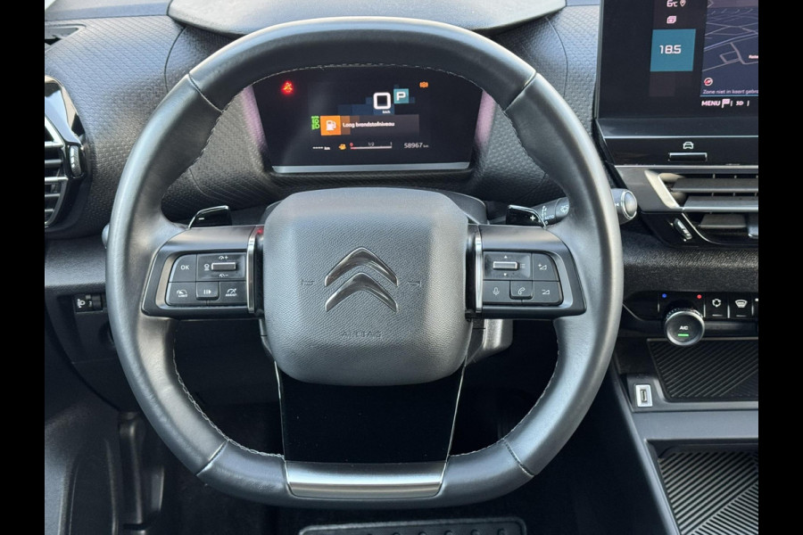 Citroën C4 1.2 PureTech Feel Automaat Adaptive cruise Airco Apple / Android Dodehoekdetectie Navi Parkeercamera / sensoren Head-Up