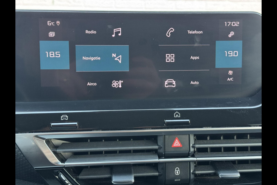 Citroën C4 1.2 PureTech Feel Automaat Adaptive cruise Airco Apple / Android Dodehoekdetectie Navi Parkeercamera / sensoren Head-Up