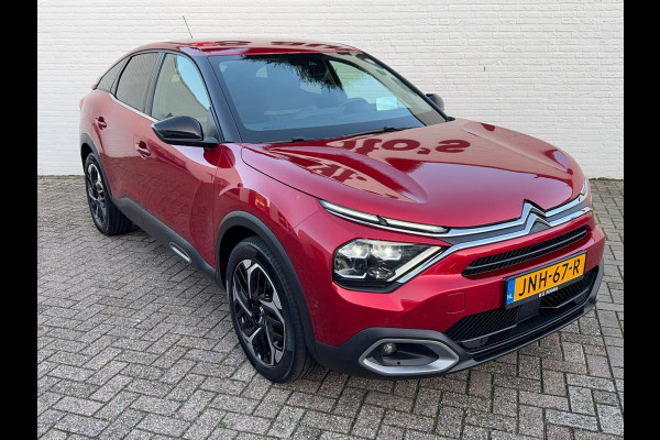 Citroën C4 1.2 PureTech Feel Automaat Adaptive cruise Airco Apple / Android Dodehoekdetectie Navi Parkeercamera / sensoren Head-Up