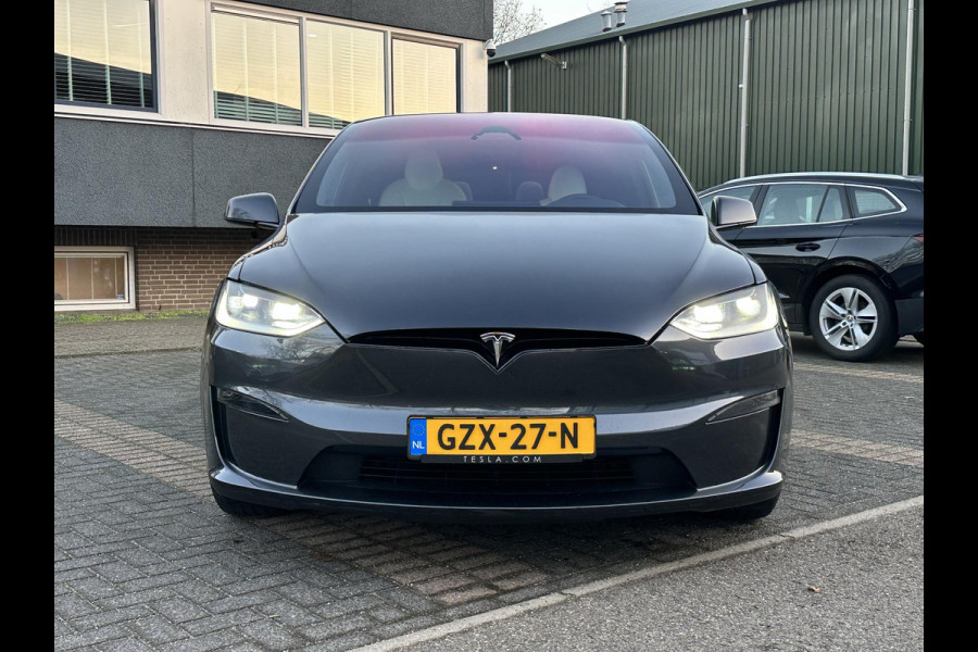 Tesla Model X Dual Motor AWDrive 6p. 100 kWh ENHANCHED AUTOPILOT|UNIEK GAMING PLAYSTATION| 6 VERWARMDE STOELEN| TESLA GARANTIE t/m 02-2029/100.000km accu en aandrijflijn t/m 03-2032/240.000km