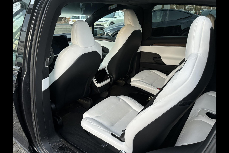 Tesla Model X Dual Motor AWDrive 6p. 100 kWh ENHANCHED AUTOPILOT|UNIEK GAMING PLAYSTATION| 6 VERWARMDE STOELEN| TESLA GARANTIE t/m 02-2029/100.000km accu en aandrijflijn t/m 03-2032/240.000km