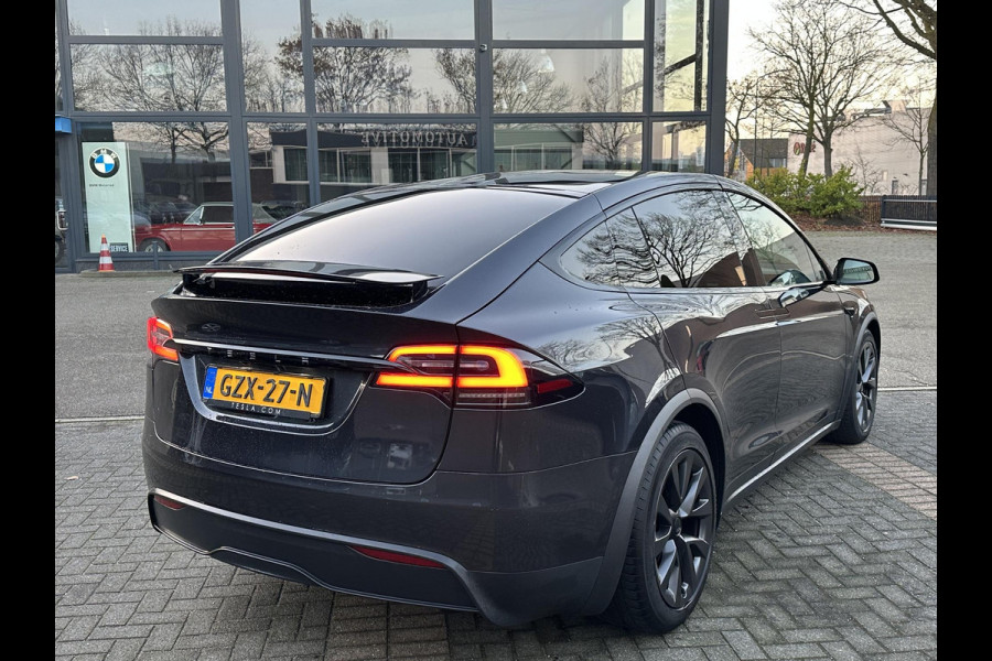 Tesla Model X Dual Motor AWDrive 6p. 100 kWh ENHANCHED AUTOPILOT|UNIEK GAMING PLAYSTATION| 6 VERWARMDE STOELEN| TESLA GARANTIE t/m 02-2029/100.000km accu en aandrijflijn t/m 03-2032/240.000km