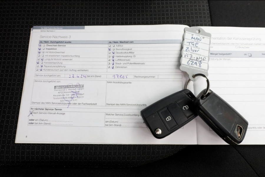 MAN TGE 3.180 177pk DSG-Automaat L2H1 3-Zijdige Kipper Airco/Trekhaak 3000kg 05-2020