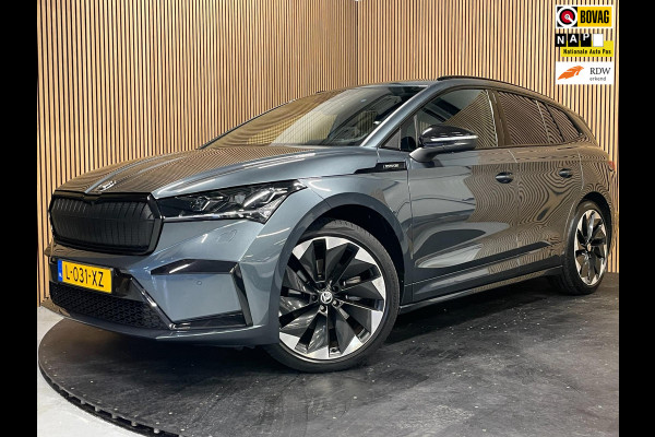 Škoda ENYAQ iV 60 SPORTLINE|SOH 91%|KUIPSTOEL|CARPLAY|CAMERA|ACC|STUURVERW.|INCL.BTW|NL-AUTO|1e EIG.|NAP|