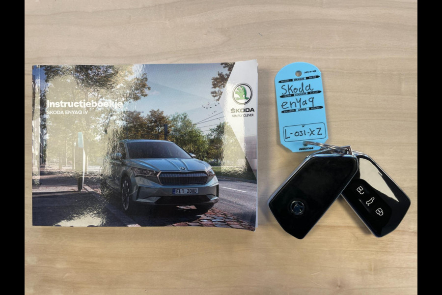Škoda ENYAQ iV 60 SPORTLINE|SOH 91%|KUIPSTOEL|CARPLAY|CAMERA|ACC|STUURVERW.|INCL.BTW|NL-AUTO|1e EIG.|NAP|