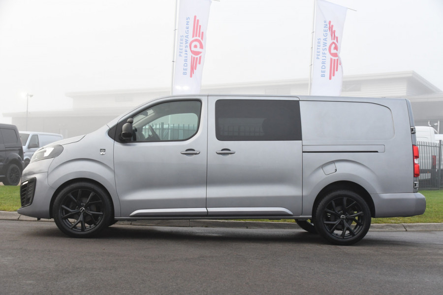Opel Vivaro 2.0 BlueHDi 180 L3 DC PB Edition Camera, Cruise, Carplay, 177pk, Automaat, Dubbele deur, Multimedia, LED, Uniek!