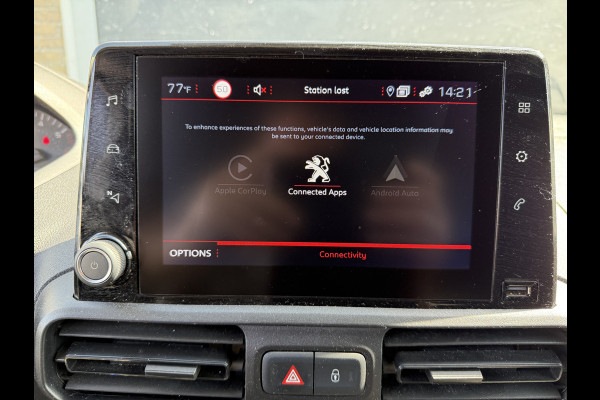 Peugeot Partner 1.5 BlueHDI EURO 6 Premium Cruise control/trekhaak/navigatie systeem