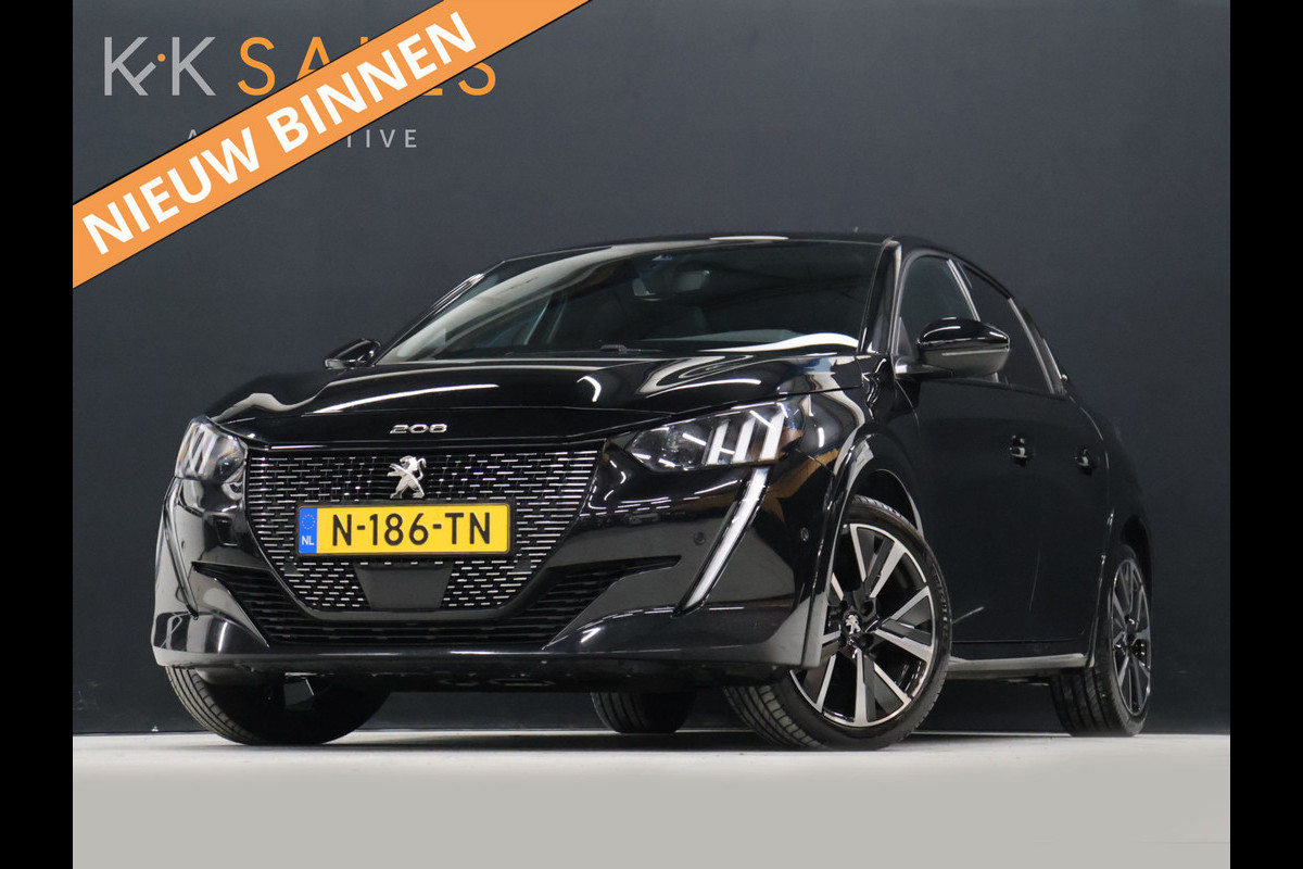 Peugeot 208 1.2 PureTech GT Automaat [PANORAMADAK, DIGITAL DASHBOARD, APPLE CARPLAY, ANDROID, DIGITAL COCKPIT, SPORTSTOELEN, SPORTSTUUR, CAMERA, PDC V+A, CRUISE, CLIMATE, NIEUWSTAAT]
