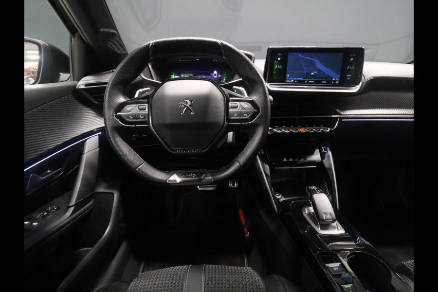 Peugeot 208 1.2 PureTech GT Automaat [PANORAMADAK, DIGITAL DASHBOARD, APPLE CARPLAY, ANDROID, DIGITAL COCKPIT, SPORTSTOELEN, SPORTSTUUR, CAMERA, PDC V+A, CRUISE, CLIMATE, NIEUWSTAAT]