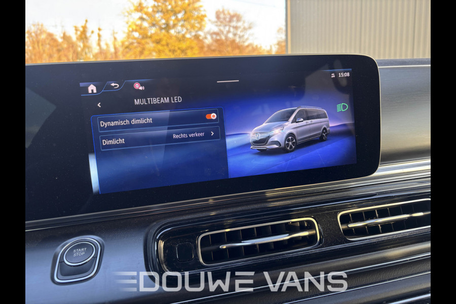 Mercedes-Benz Eqv L2 Luchtvering Memory 7 Persoons Leder LED AMG Sidebars