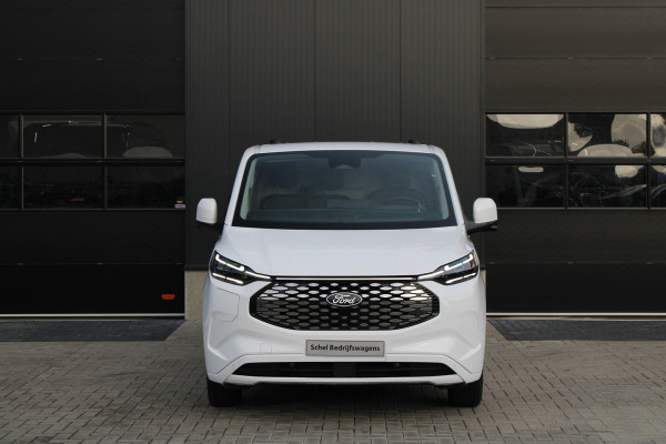 Ford E-Transit Custom 340 L2H1 Limited 65 kWh 218pk - 2x Schuif - LED - 360 Camera - B&O - ACC - Navi - Stoel/Stuurverwarming - Rijklaar