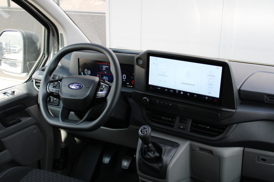 Ford Transit Custom 320 2.0 TDCI L2H1 Trend DC 136pk - 5 zits - Elek Trekhaak - LED - Stoelverwarming - Carplay/Android - Rijklaar