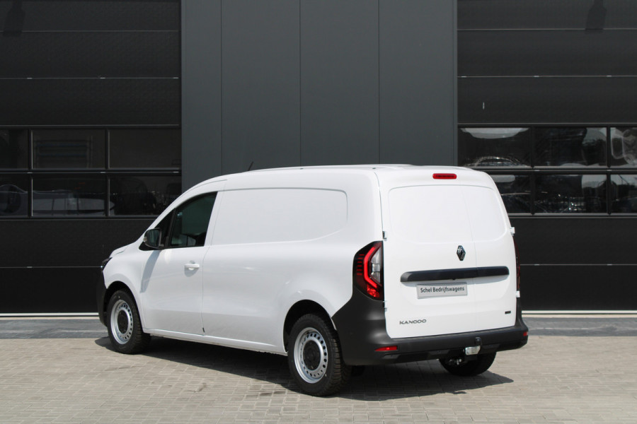 Renault Kangoo E-Tech Advance L2 44 kWh 123pk - Trekhaak - Stoelverwarming - PDC - Navi - Betimmering - LED - DAB - Cruise - Rijklaar